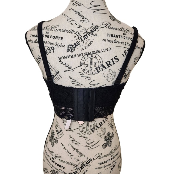 Victoria's Secret Black Curve Bralette Size Medium - Picture 2 of 7